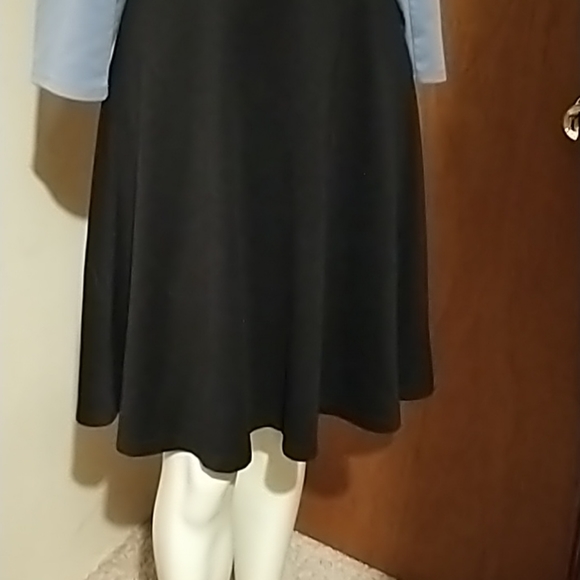 The Limited dress, M, blue/black. - Picture 3 of 6